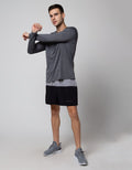 Nevada Sport Long Sleeve T-Shirt Print Jersey Poly Heiq Smart