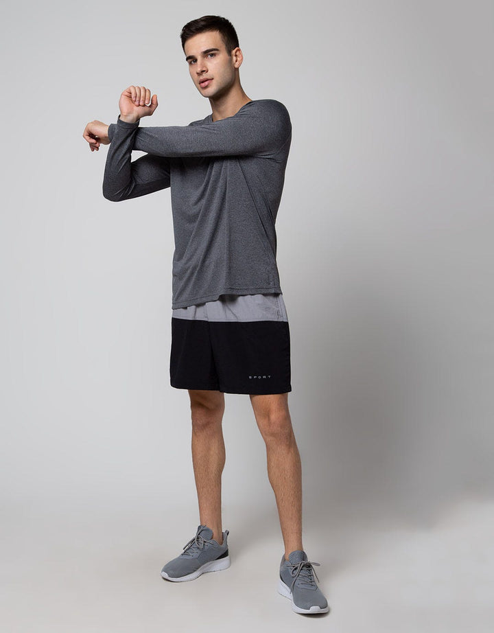 Nevada Sport Long Sleeve T-Shirt Print Jersey Poly Heiq Smart