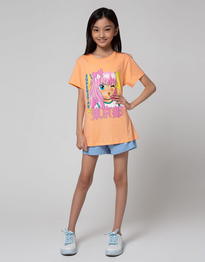 Aero Short Pants Bottom Glitter Love Double