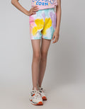 Aero Short Pants Bottom Tie Dye Abstract