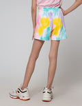 Aero Short Pants Bottom Tie Dye Abstract