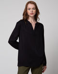 St. Yves Long Sleeve Blouse Twoven Licaevo Fabric
