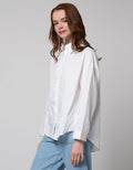 Nevada Long Sleeve Shirt Cotton With Elastic Yoke