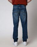 Nevada Denim Long Pants Reguler Fashion Dpbl12:Medium Denim:32:Solid:Denim Long Pants