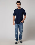 Nevada Denim Long Pants Ripped Slim Fit