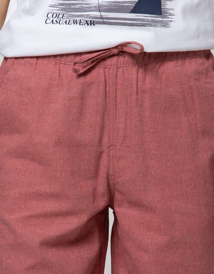Nevada Short Pants Woven Fashion Linen