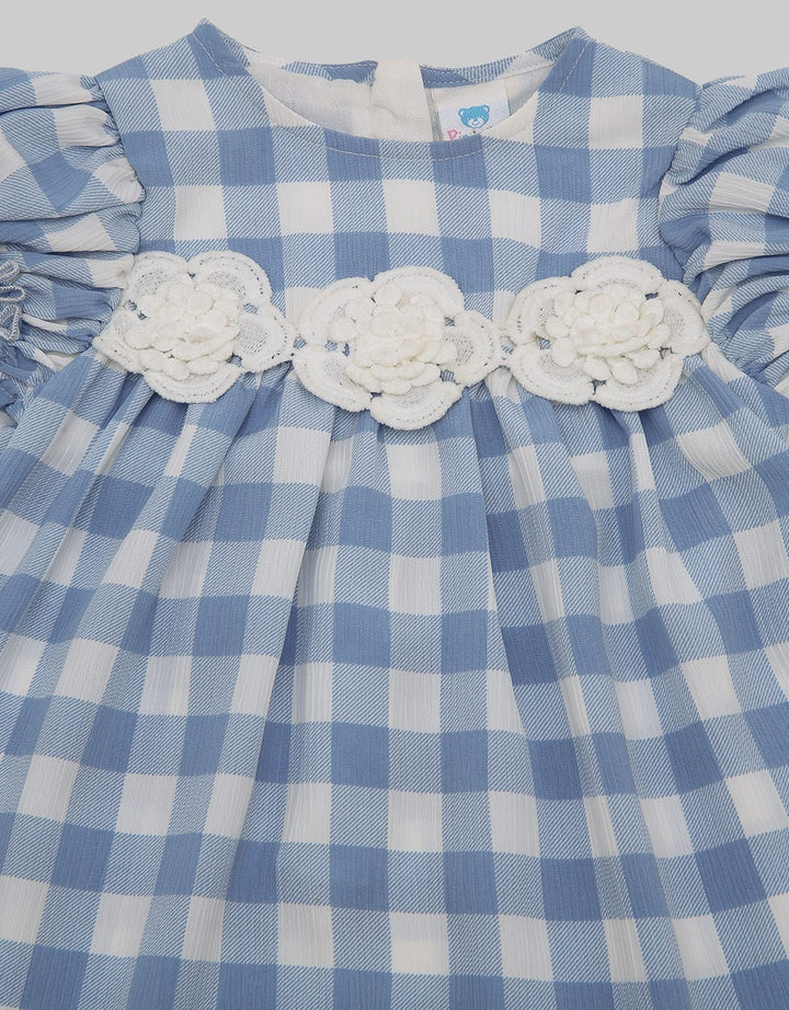 Pipiniko Dress Checked Lace