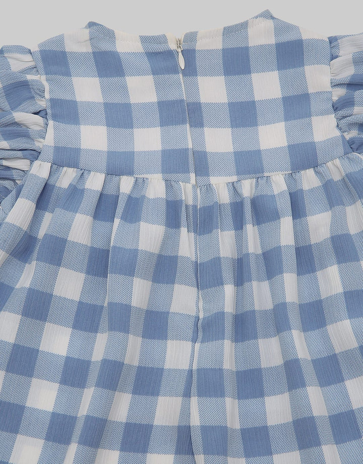 Pipiniko Dress Checked Lace