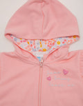 Pipiniko Bunny Loves Me Jacket Jmbf02:Salmon:6-12:Graphic:Ls T-Shirt