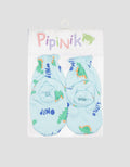 Pipiniko Blue Dino Gloves And Feet