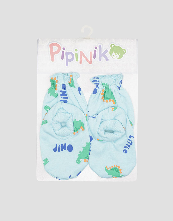 Pipiniko Blue Dino Gloves And Feet