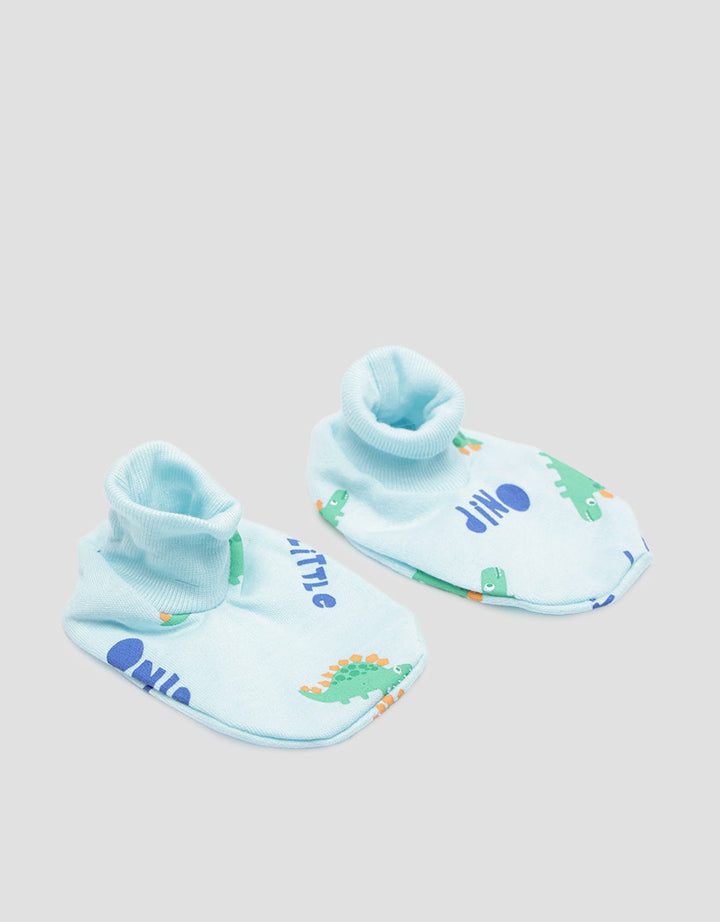 Pipiniko Blue Dino Gloves And Feet