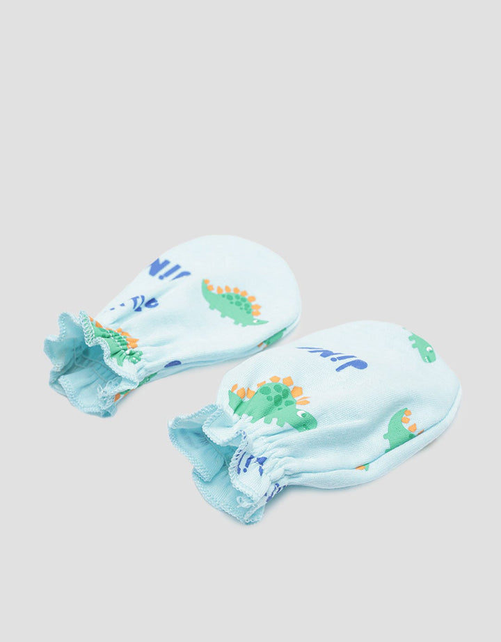 Pipiniko Blue Dino Gloves And Feet
