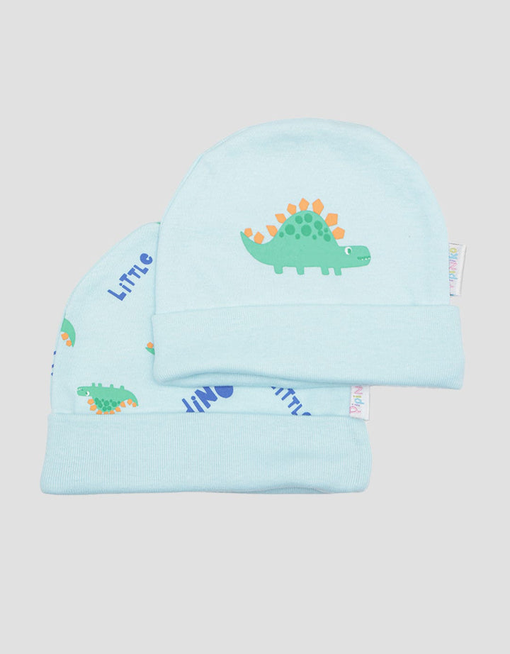 Pipiniko Dino Print Hat Bundling 2 Pack