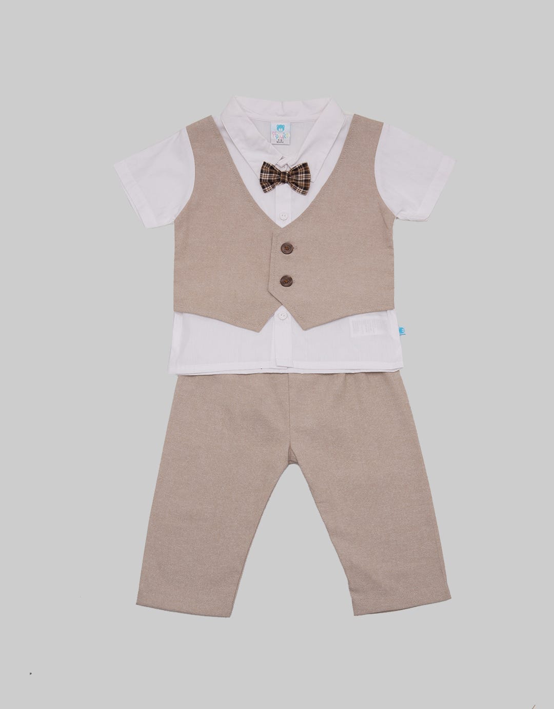 Pipiniko Set Boys Vest Woven