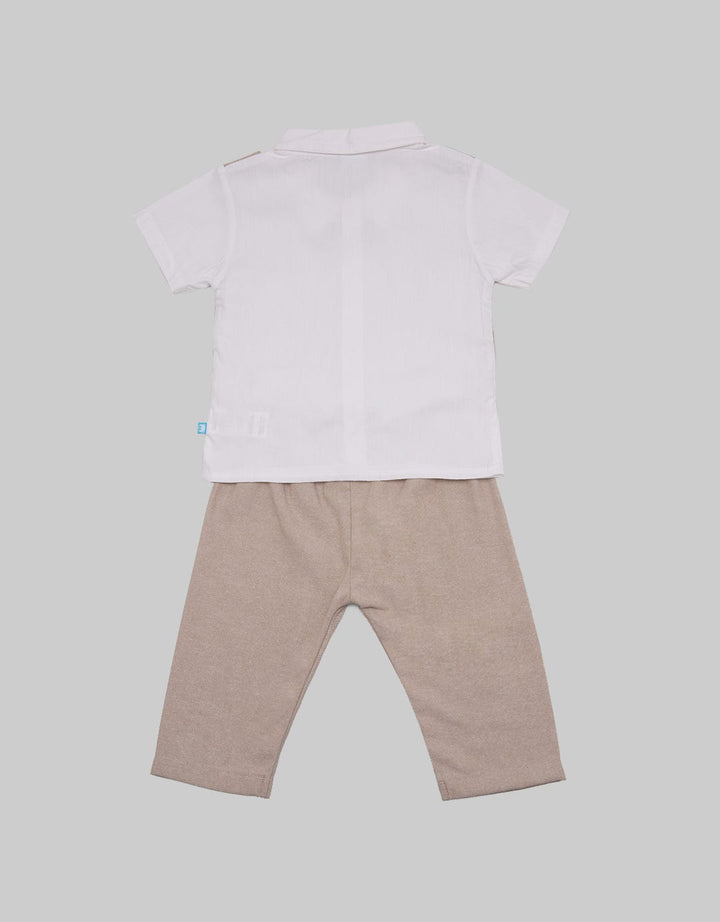 Pipiniko Set Boys Vest Woven