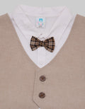 Pipiniko Set Boys Vest Woven