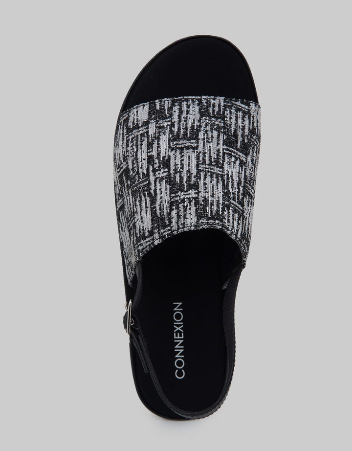 Connexion Slingback Sandals With Buckle Strap