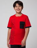 Nevada Sport Short Sleeve T-Shirt Print Keep Going Pocket