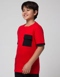Nevada Sport Short Sleeve T-Shirt Print Keep Going Pocket