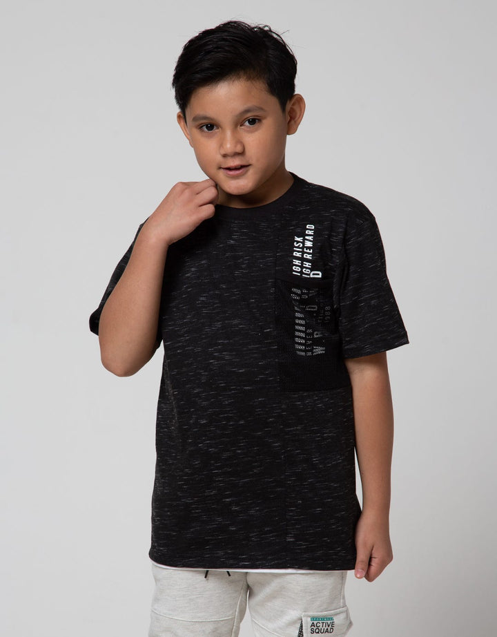 Nevada Sport Melange Texture Boys T-Shirt