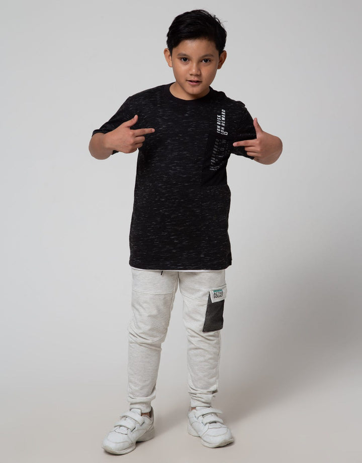 Nevada Sport Melange Texture Boys T-Shirt