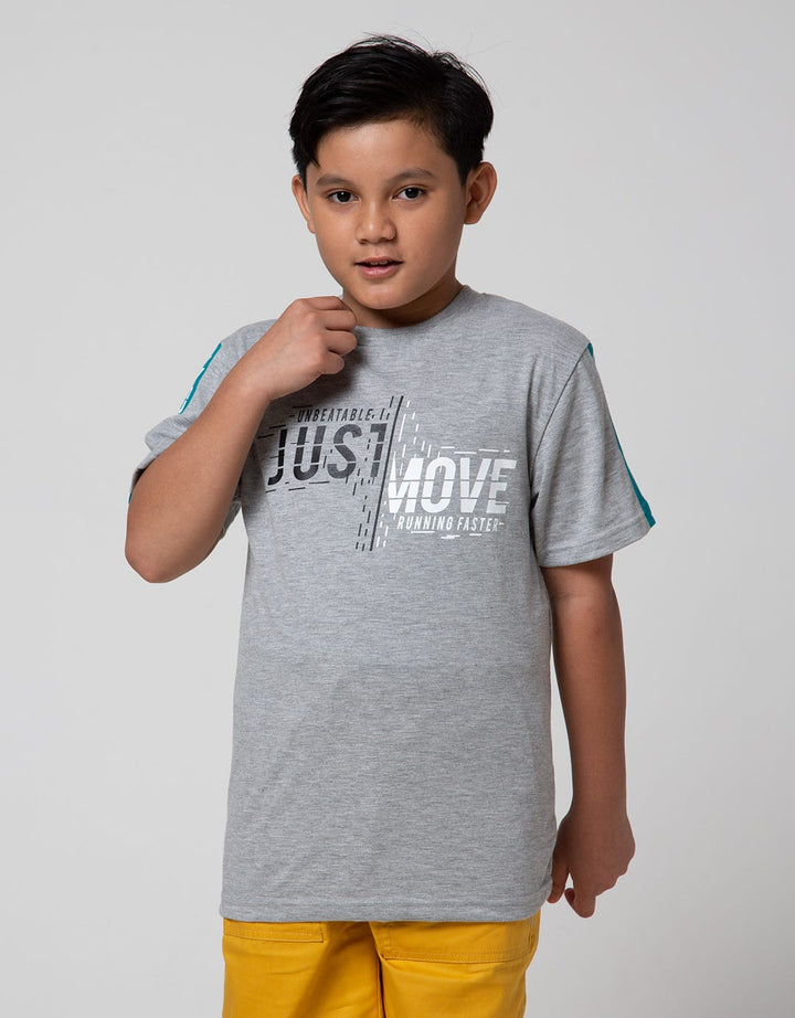 Nevada Sport Just Move Kaos Anak Laki-laki