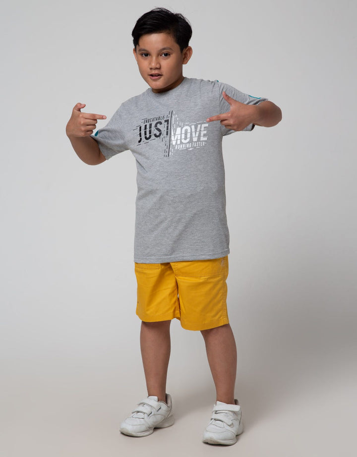 Nevada Sport Just Move Kaos Anak Laki-laki