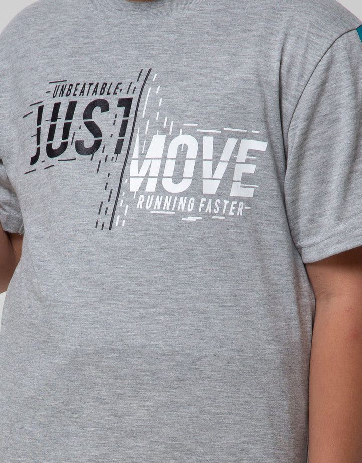 Nevada Sport Just Move Kaos Anak Laki-laki