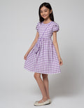 Kidz Too Print Kotak Midi Dress Anak Perempuan