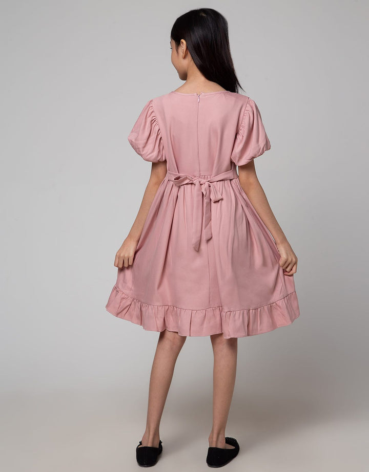 Sweet Miss Midi Dress Polos Rok Rimpel
