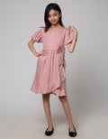 Sweet Miss Midi Dress Polos Rok Rimpel