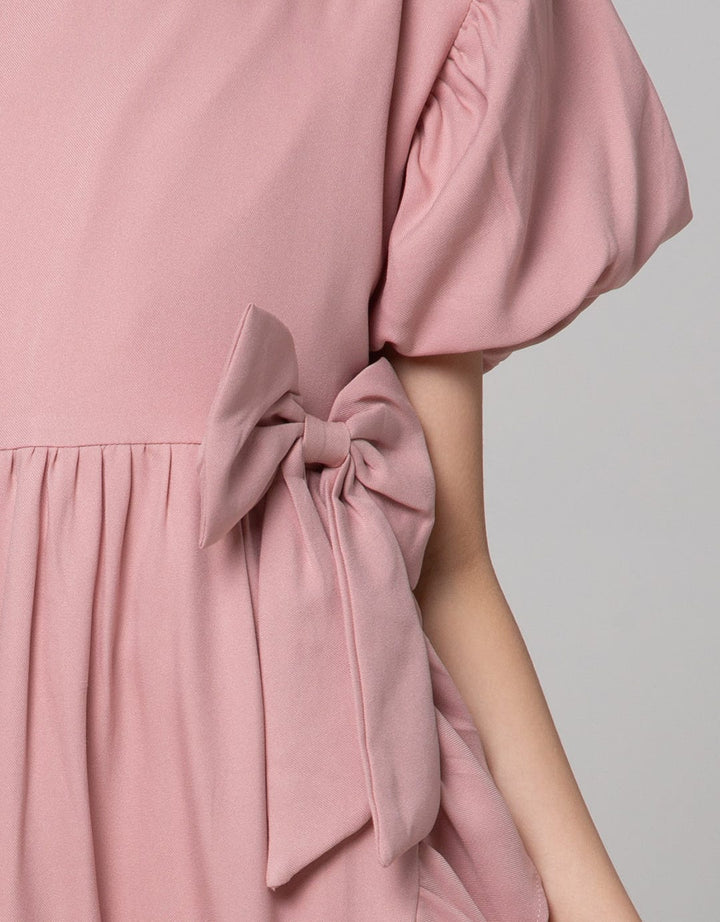 Sweet Miss Midi Dress Polos Rok Rimpel
