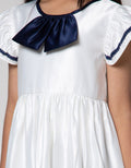 Sweet Miss Short Sleeve Midi Dress Rok Print Balerina