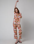 St. Yves Short Sleeve Pyjama Pants Sweety Flower
