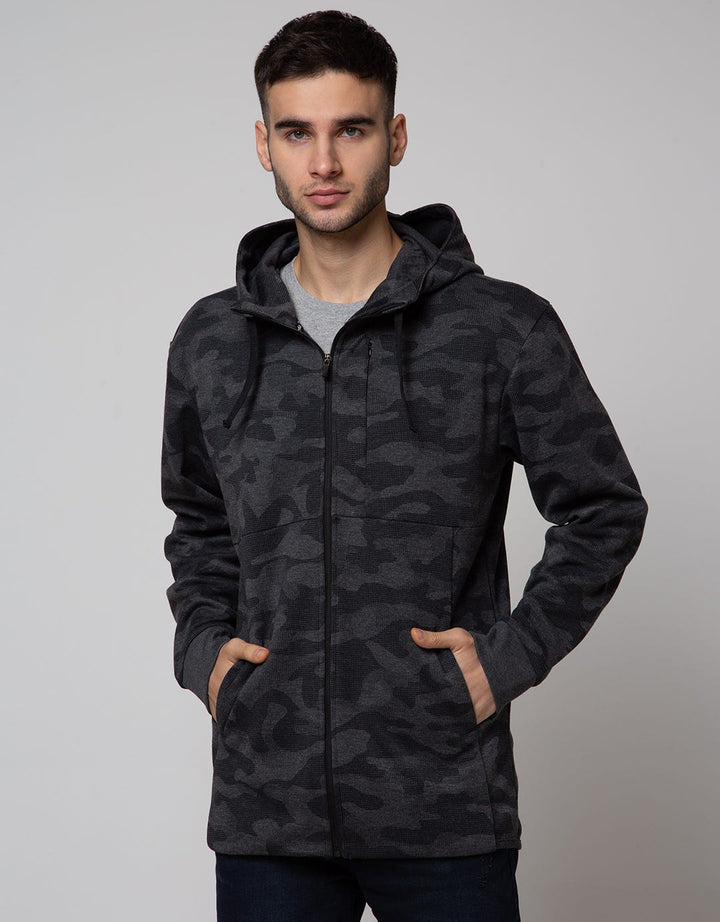 JACKET KNIT PRINT CA