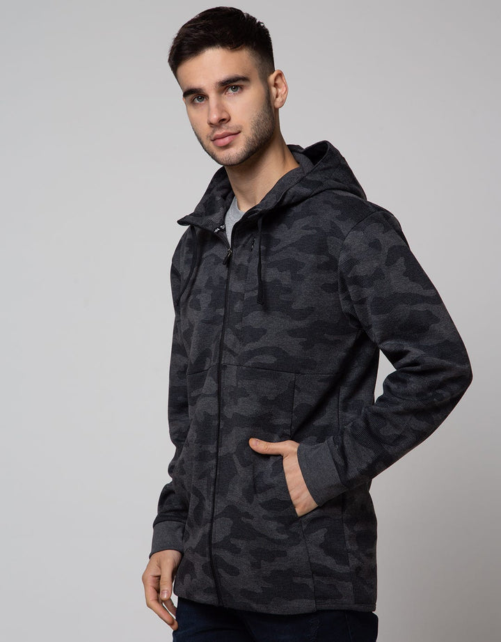 JACKET KNIT PRINT CA