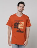 Cole Short Sleeve T-Shirt Print Nat Tree 2 Tone