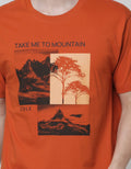 Cole Short Sleeve T-Shirt Print Nat Tree 2 Tone
