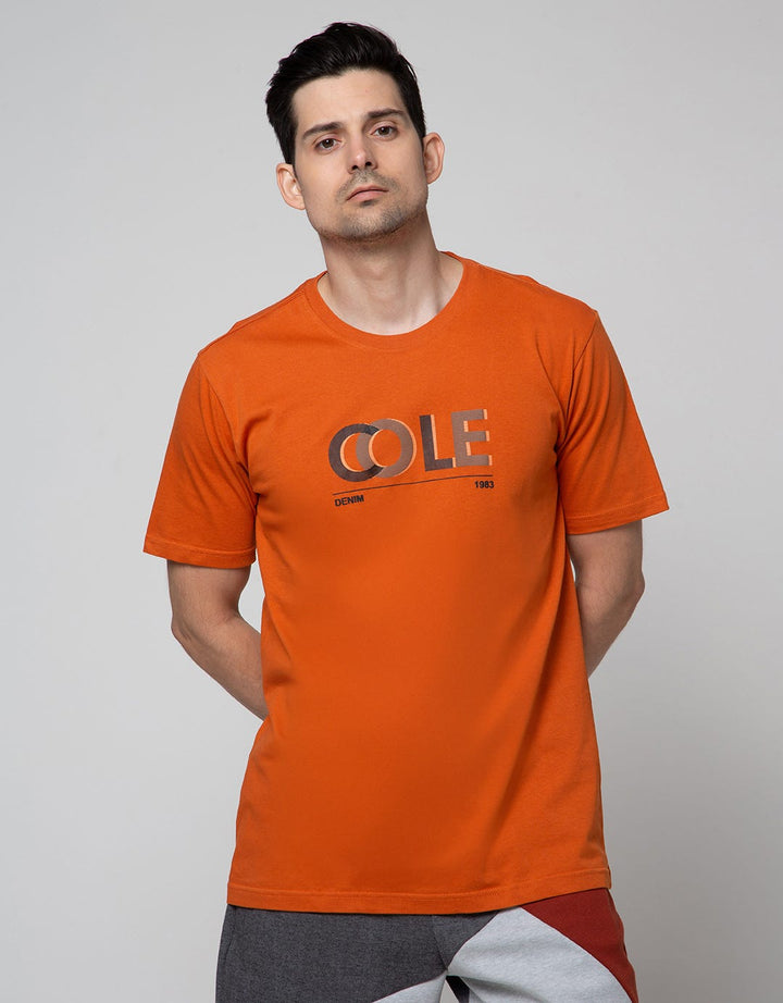 Cole Short Sleeve T-Shirt Print Cole Shadow Tonal