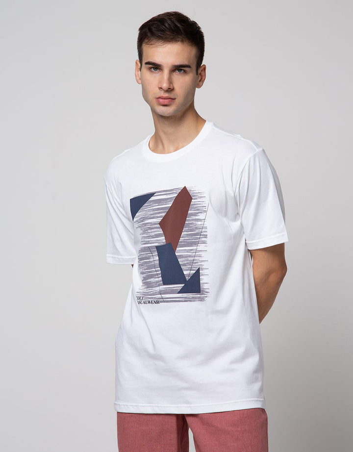 Cole Short Sleeve T-Shirt Print Cole Visual Block Art