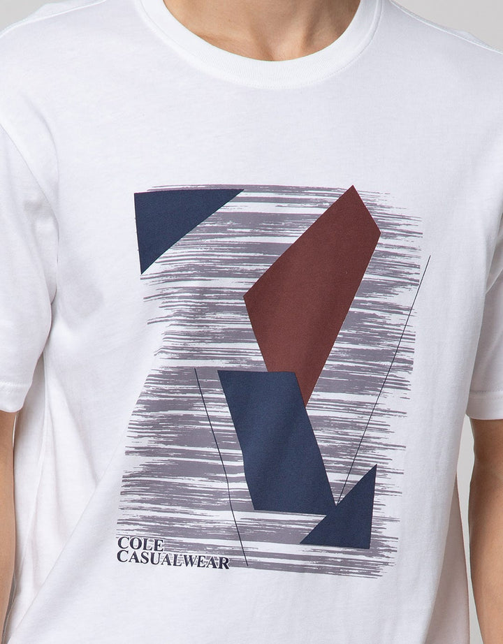 Cole Short Sleeve T-Shirt Print Cole Visual Block Art