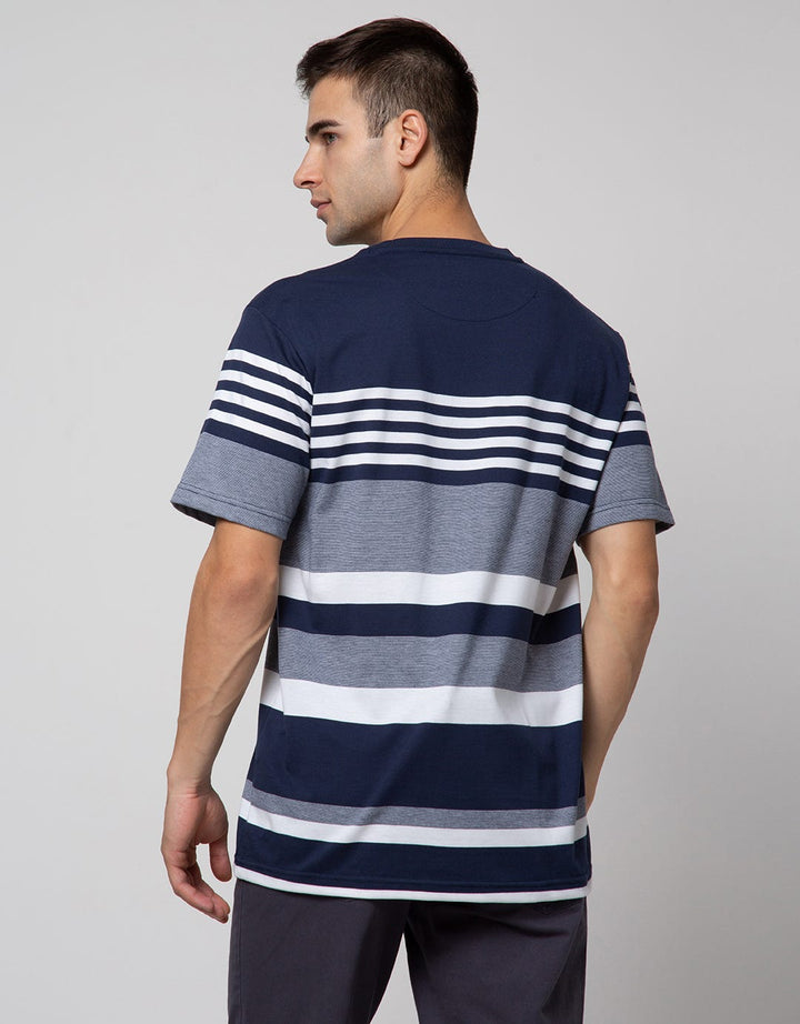 Cole Stripe Combi Men's Casual T-Shirt