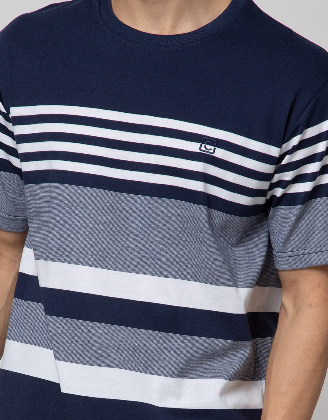 Cole Stripe Combi Men's Casual T-Shirt