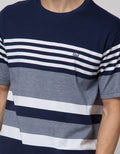 Cole Stripe Combi Men's Casual T-Shirt