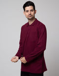 Cole Long Sleeve Polo Shirt Solid 1 Pkt Jersey