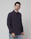 Cole Long Sleeve Shirt Med Check 2 Pocket West