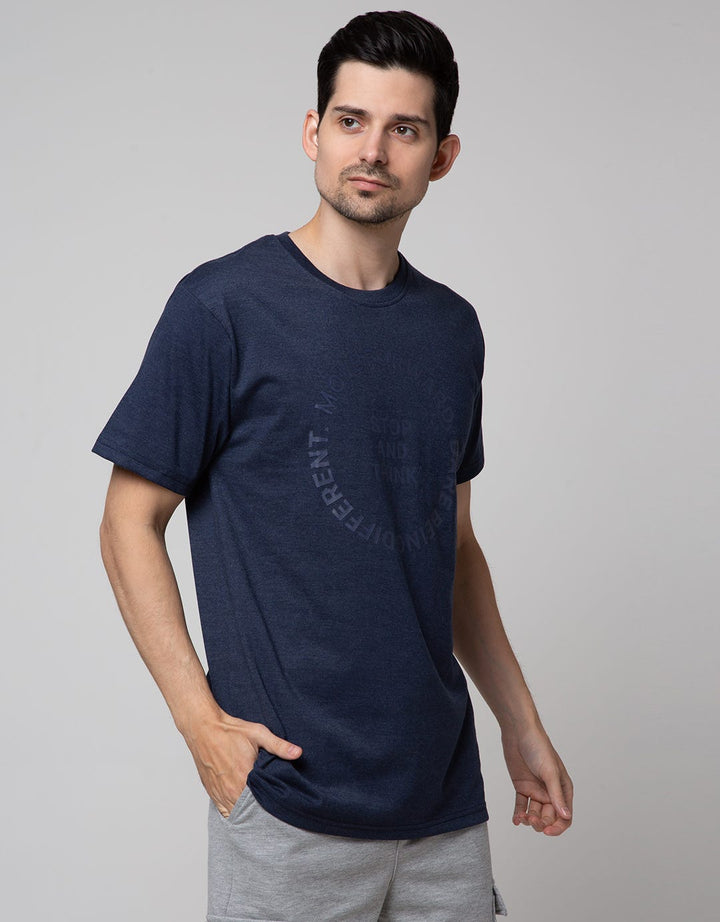 Cole Short Sleeve T-Shirt Print Stop & Think