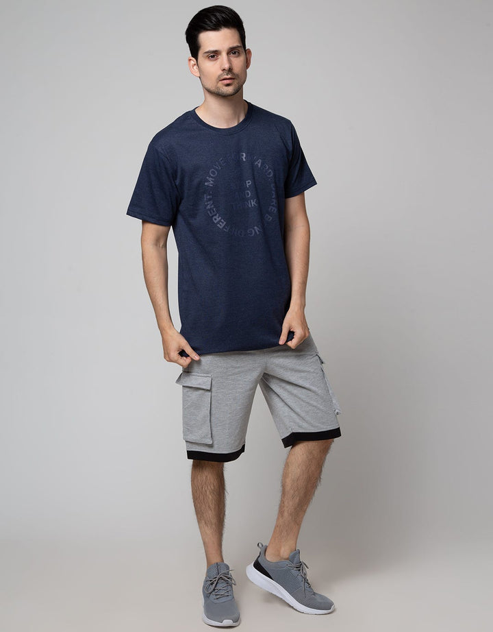 Cole Short Sleeve T-Shirt Print Stop & Think