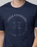 Cole Short Sleeve T-Shirt Print Stop & Think